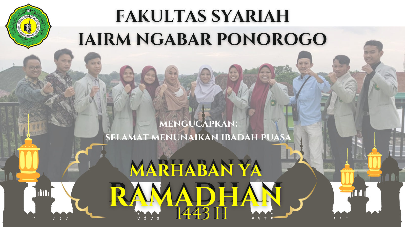 MAHASISWA FAKULTAS SYARIAH IAIRM NGABAR MENGIKUTI RUKYATUL HILAL AWAL RAMADHAN 1443 H DI OBSERVATORY IAIN PONOROGO